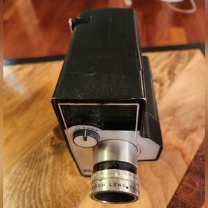 Vintage Bell & Howell Zoom Reflex Autoload 8mm Movie Camera Not Tested